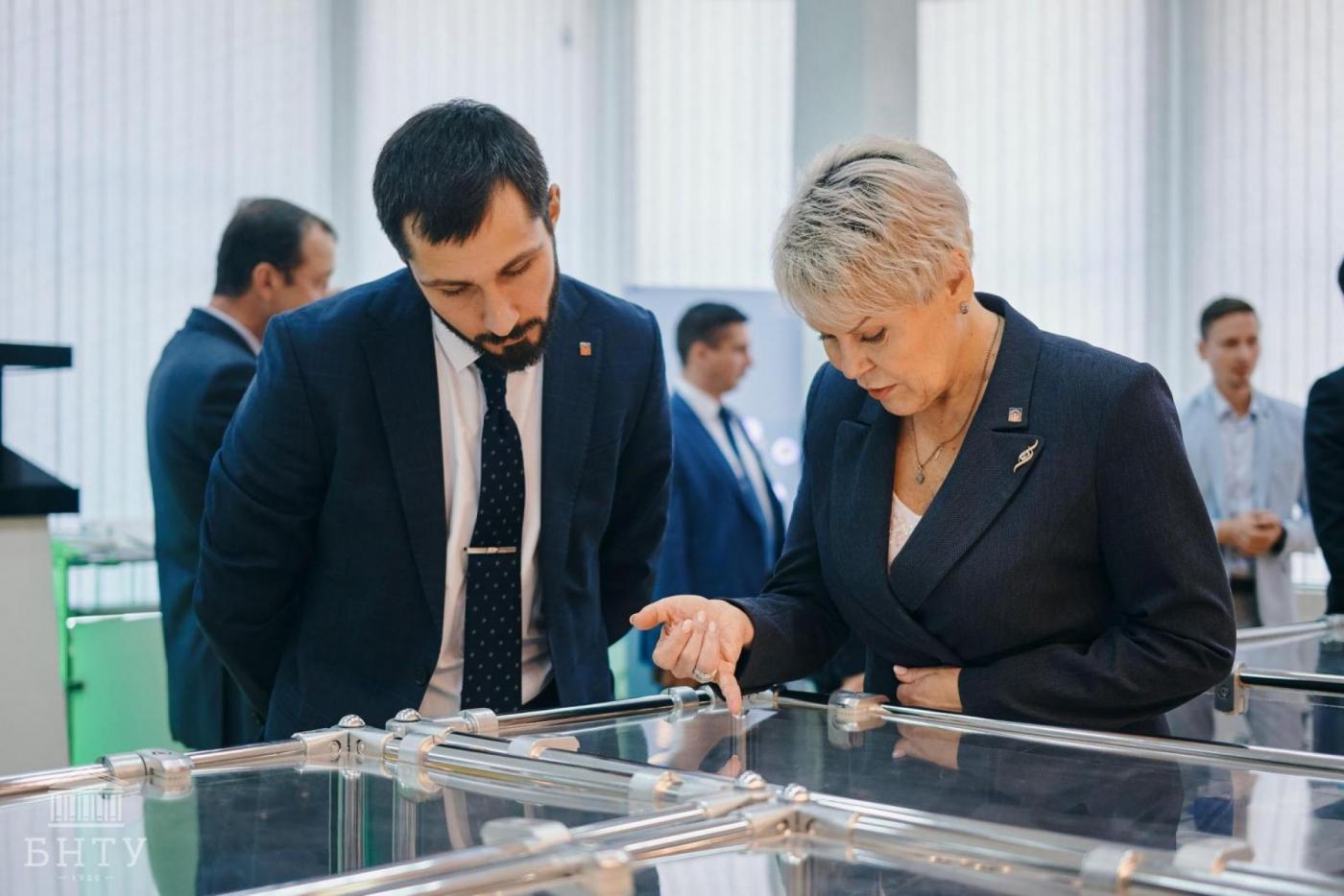 Встреча представителей БНТУ с делегацией из МАГУ в Научно-технологическом парке БНТУ «Политехник»